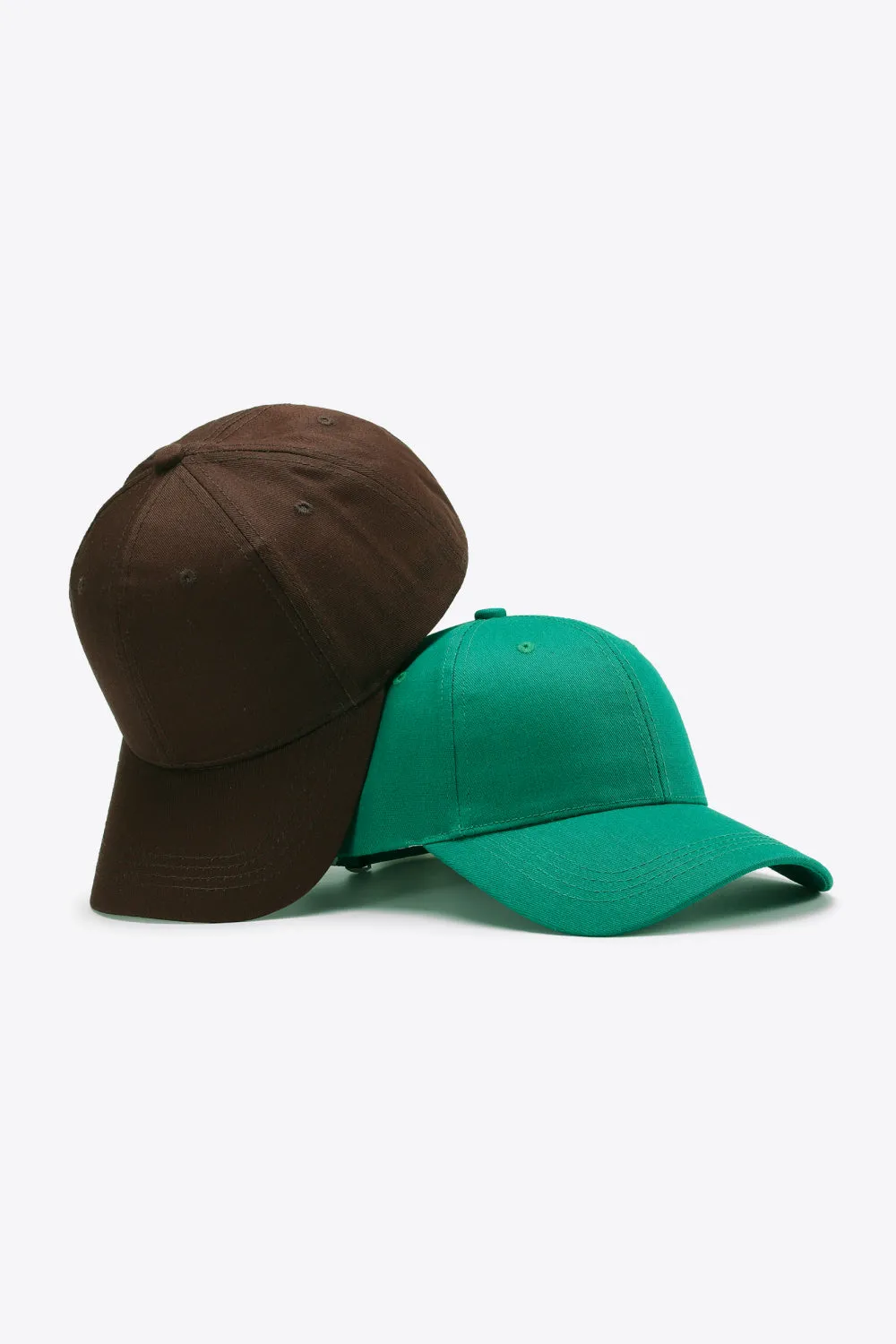 Spectrum 1.0 Eco-Friendly Cotton Baseball Caps - Solid Colour