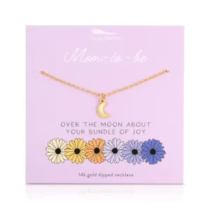 Spring Celebrations Necklace - Mom To Be - Moon