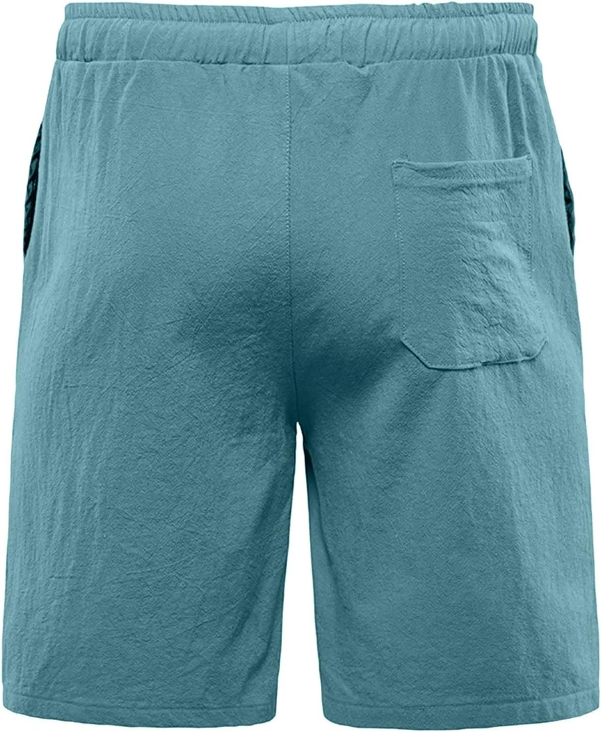 Straight Leg Scrub Shorts for Men Loose Gym Quick Dry Short Pants Summer Beach Slim Fit Trouser Fashion Pant