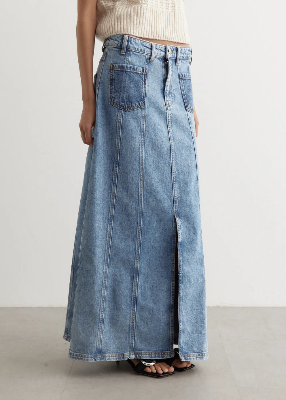 Susana Denim Skirt