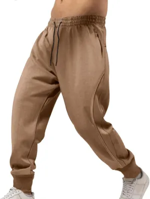 Sweatpants for Men, Slim Fit Elastic Waisted Stylish Sweatpants Casual Active Workout Sports Joggers Tapered Pants