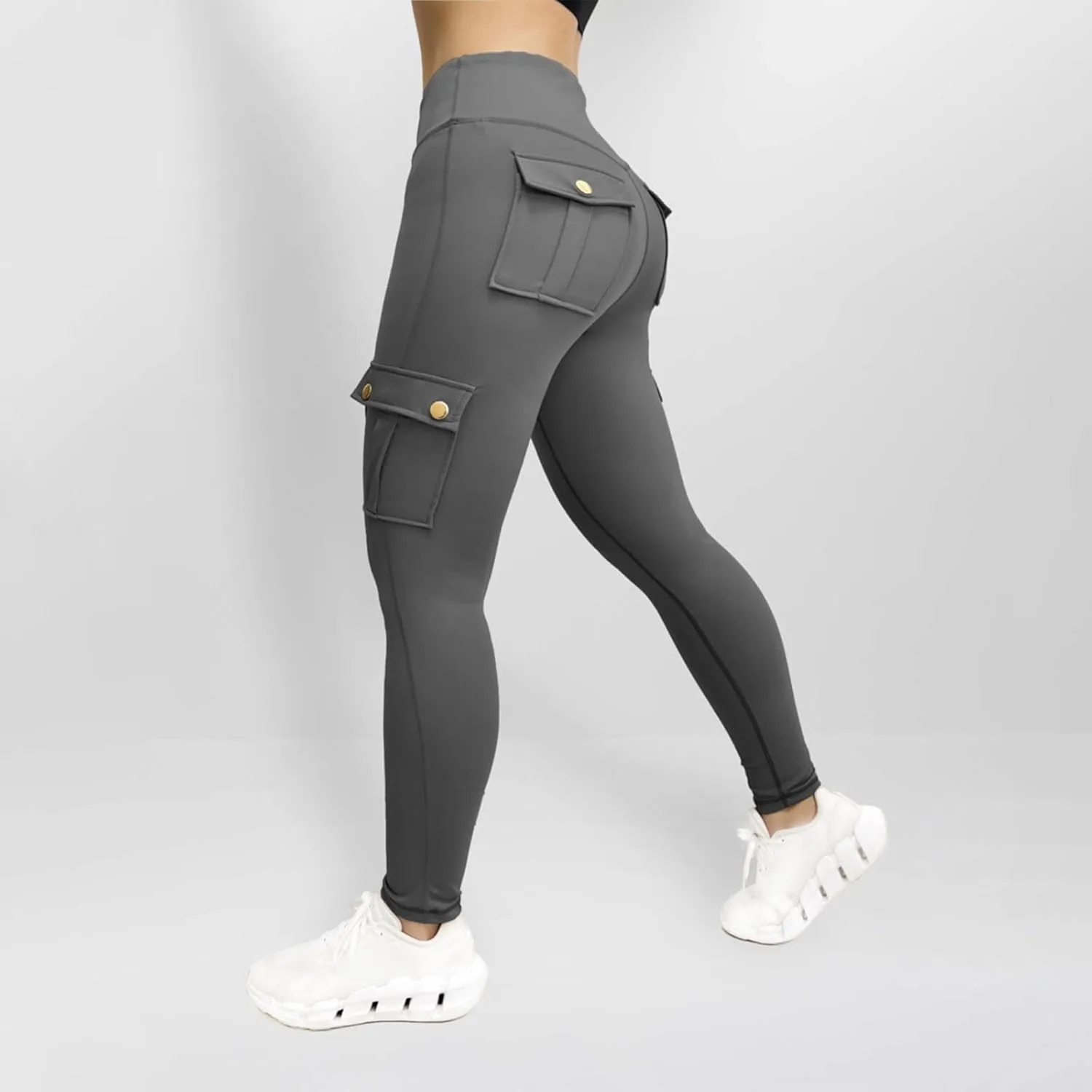 Sweatpants Woman Plus Size Quick Drying Pants High Waist Trousers Solid Color Casual Cozy Pants with Pockets