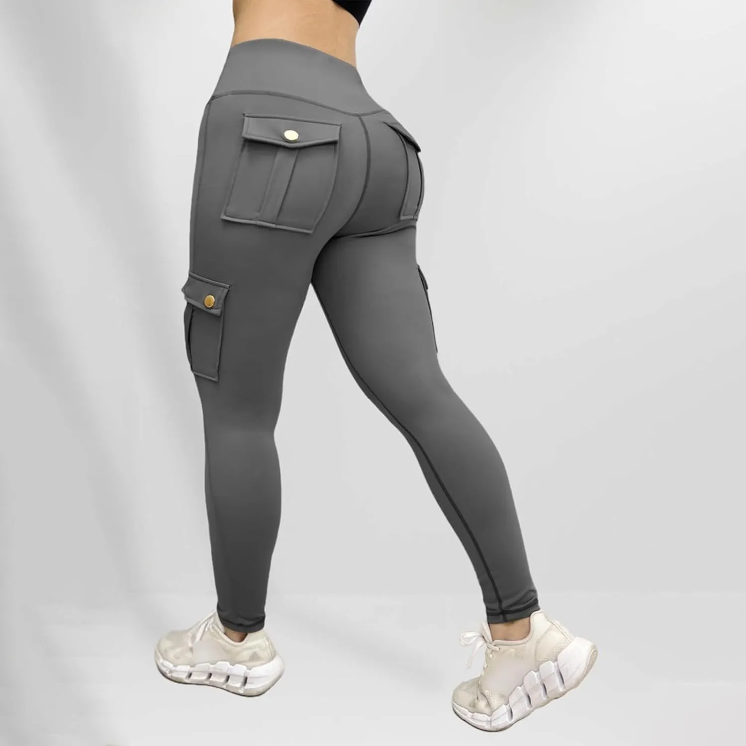 Sweatpants Woman Plus Size Quick Drying Pants High Waist Trousers Solid Color Casual Cozy Pants with Pockets