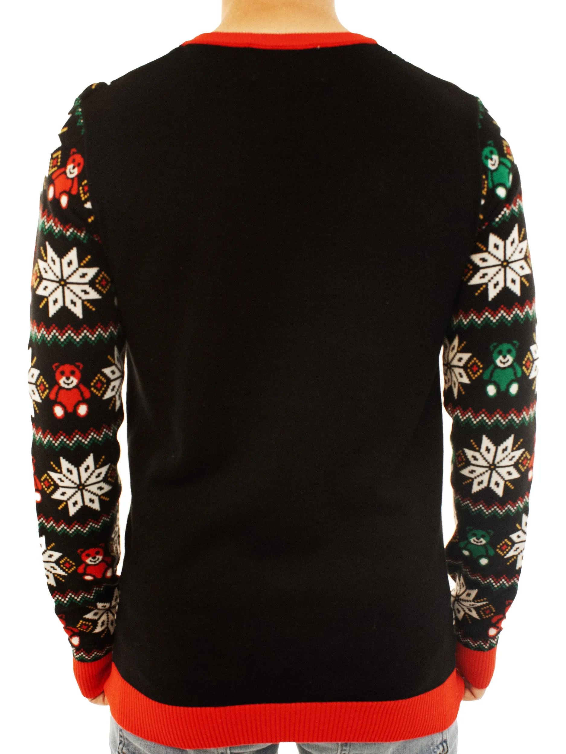 Teddy Bear - Free Hugs | Ugly Christmas Sweater For Men & Women | Unisex Sizing