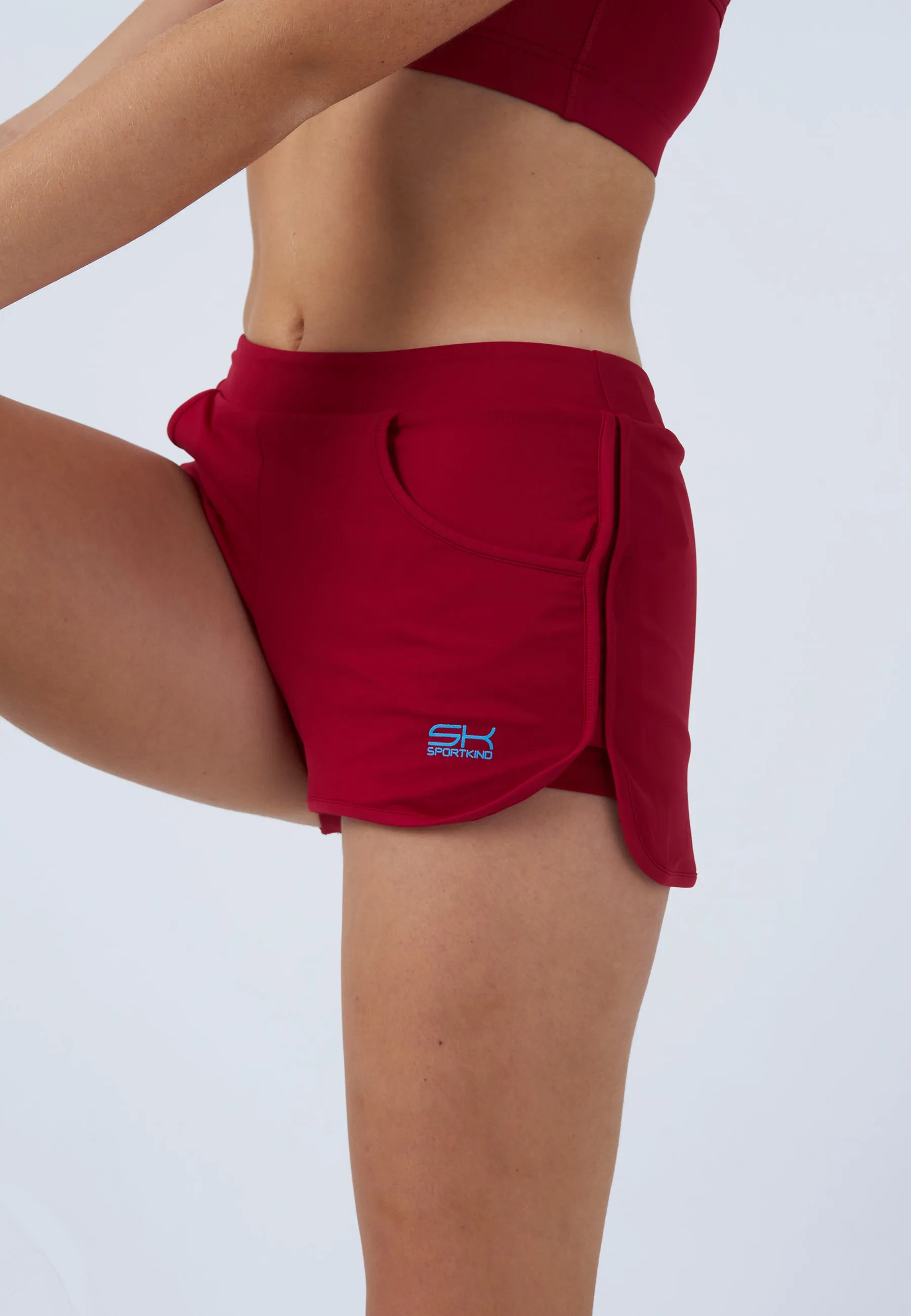 Tennis 2-in-1 Shorts, bordeaux red