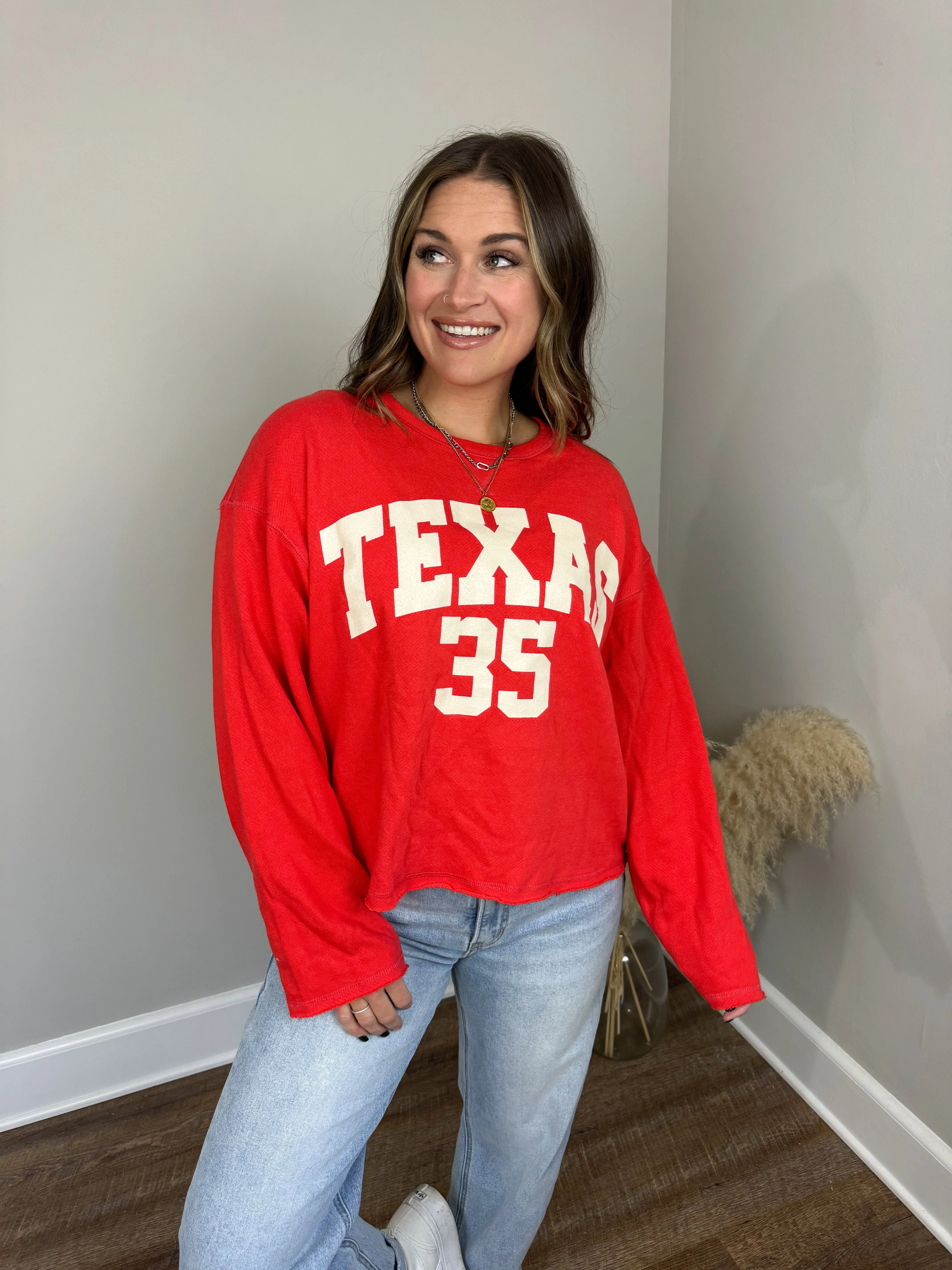 Texas Terry Pullover FINAL SALE