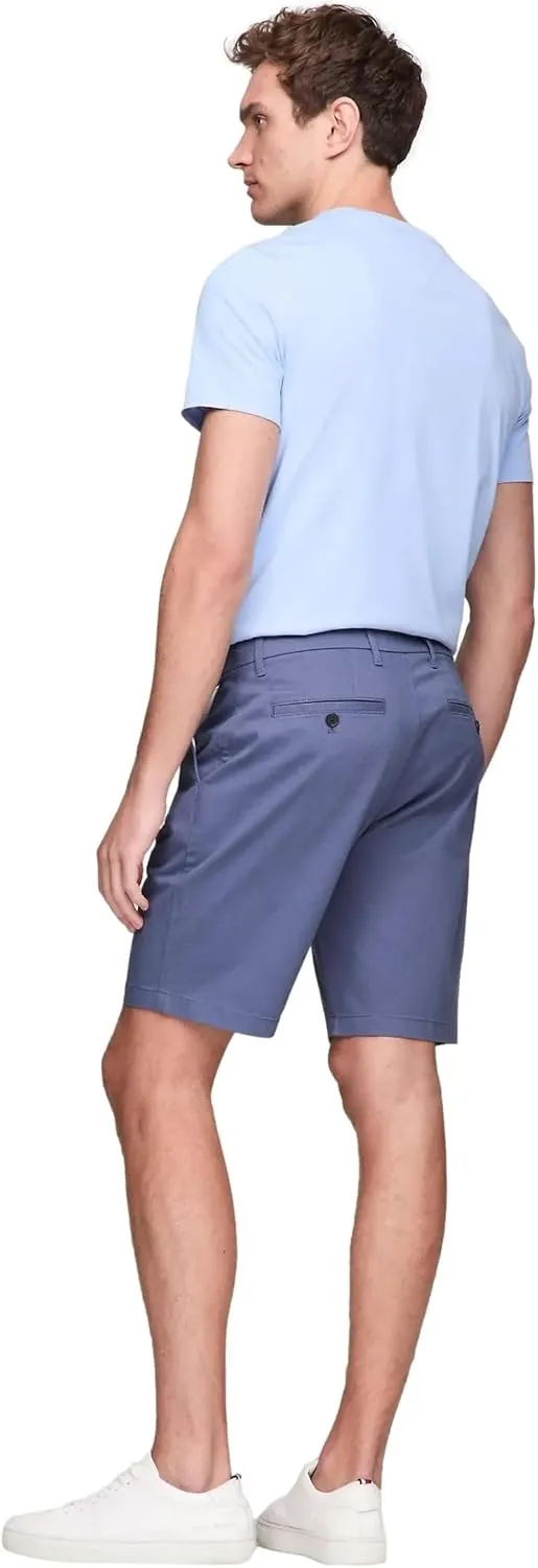 Tommy Hilfiger Men's Casual Stretch 9 Chino Shorts, 40, Sand