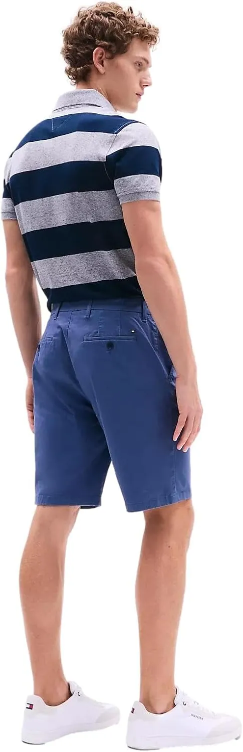 Tommy Hilfiger Men's Casual Stretch 9 Chino Shorts, 40, Sand