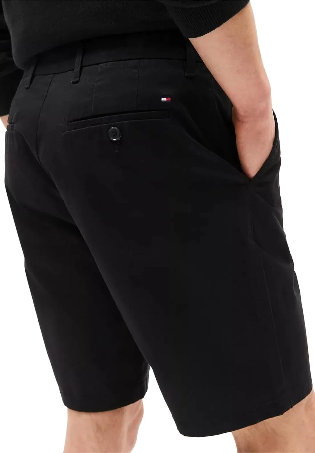 Tommy Hilfiger Men's Casual Stretch 9 Chino Shorts, 40, Sand