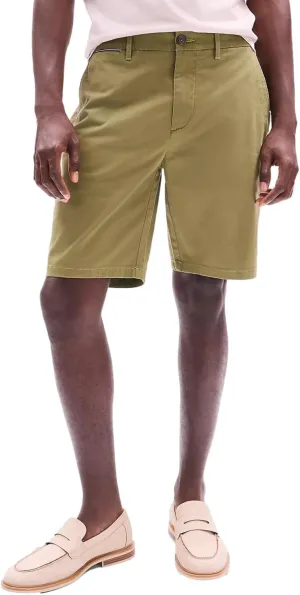 Tommy Hilfiger Men's Casual Stretch 9 Chino Shorts, 40, Sand