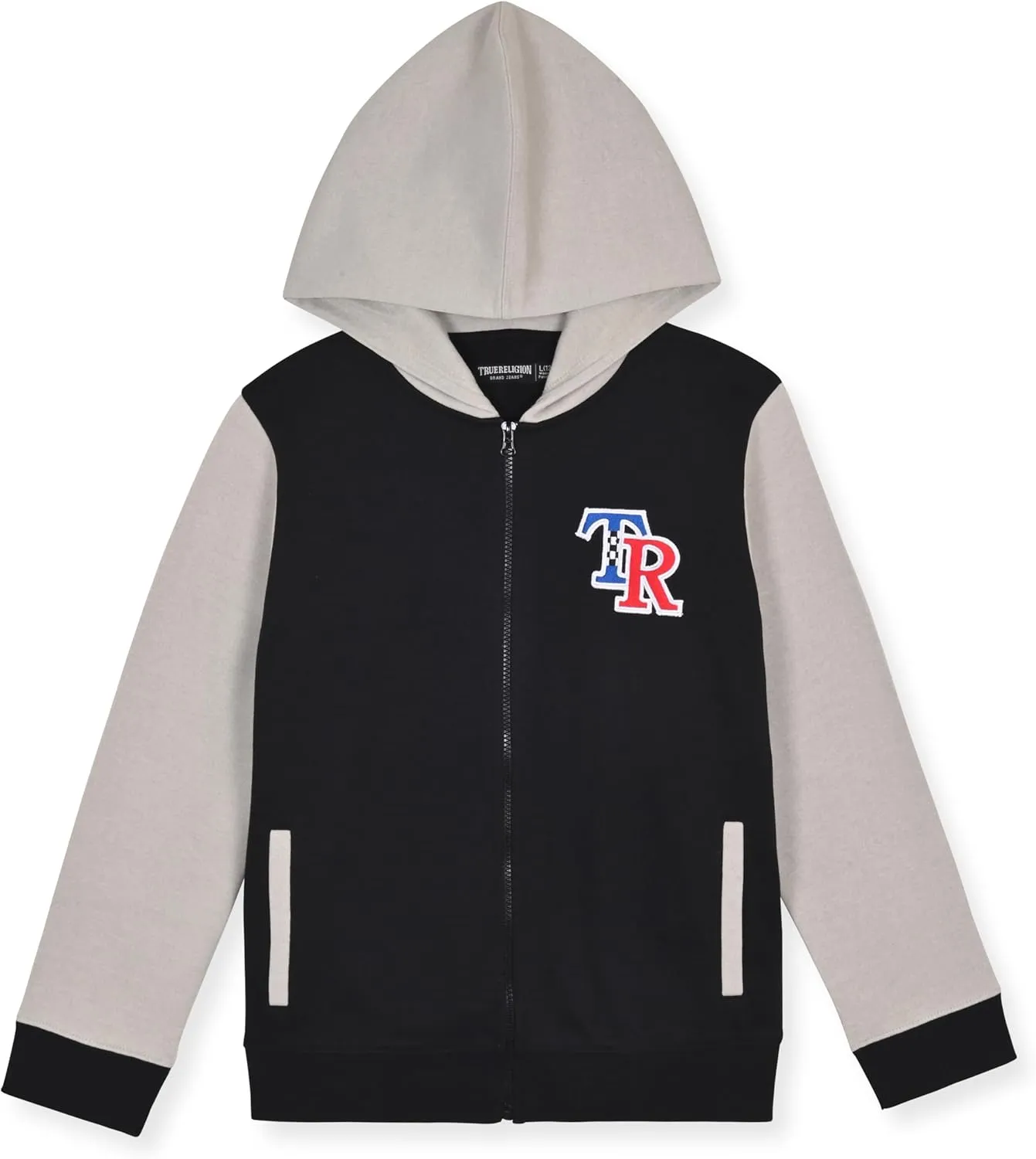 True Religion Boys Sweatshirts and Sweatpants for Kids 2 Piece Clothing Set Fleece Hoodie and Jogger Pants