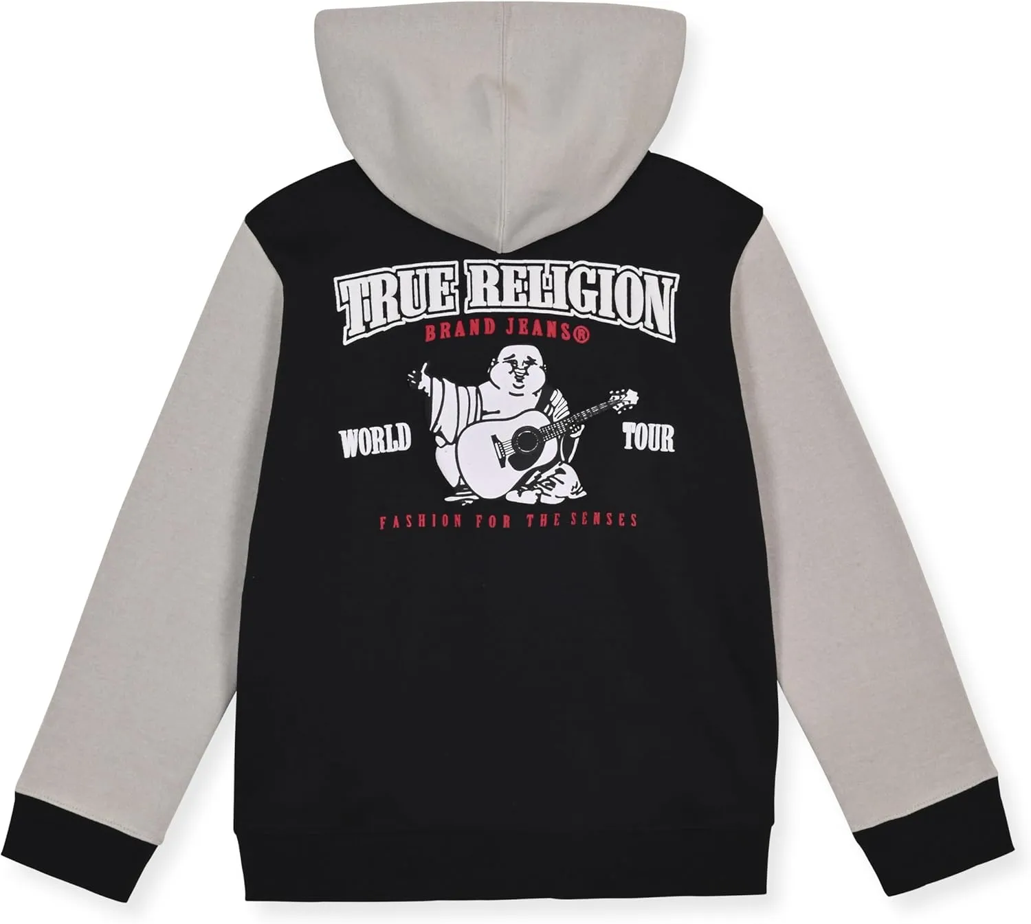 True Religion Boys Sweatshirts and Sweatpants for Kids 2 Piece Clothing Set Fleece Hoodie and Jogger Pants