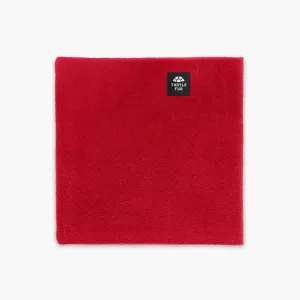 Turtle Fur Double Layer Neck Warmer / Red