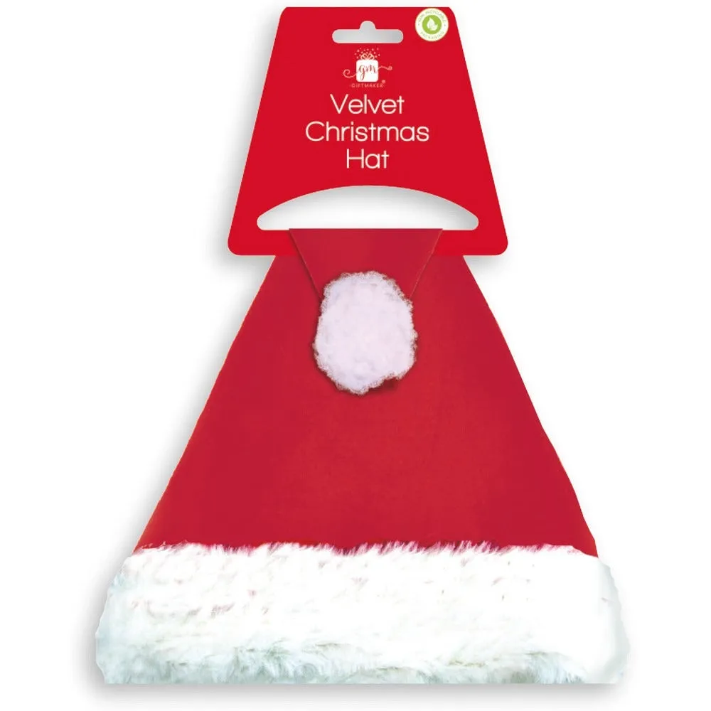 Velvet Santa Hat
