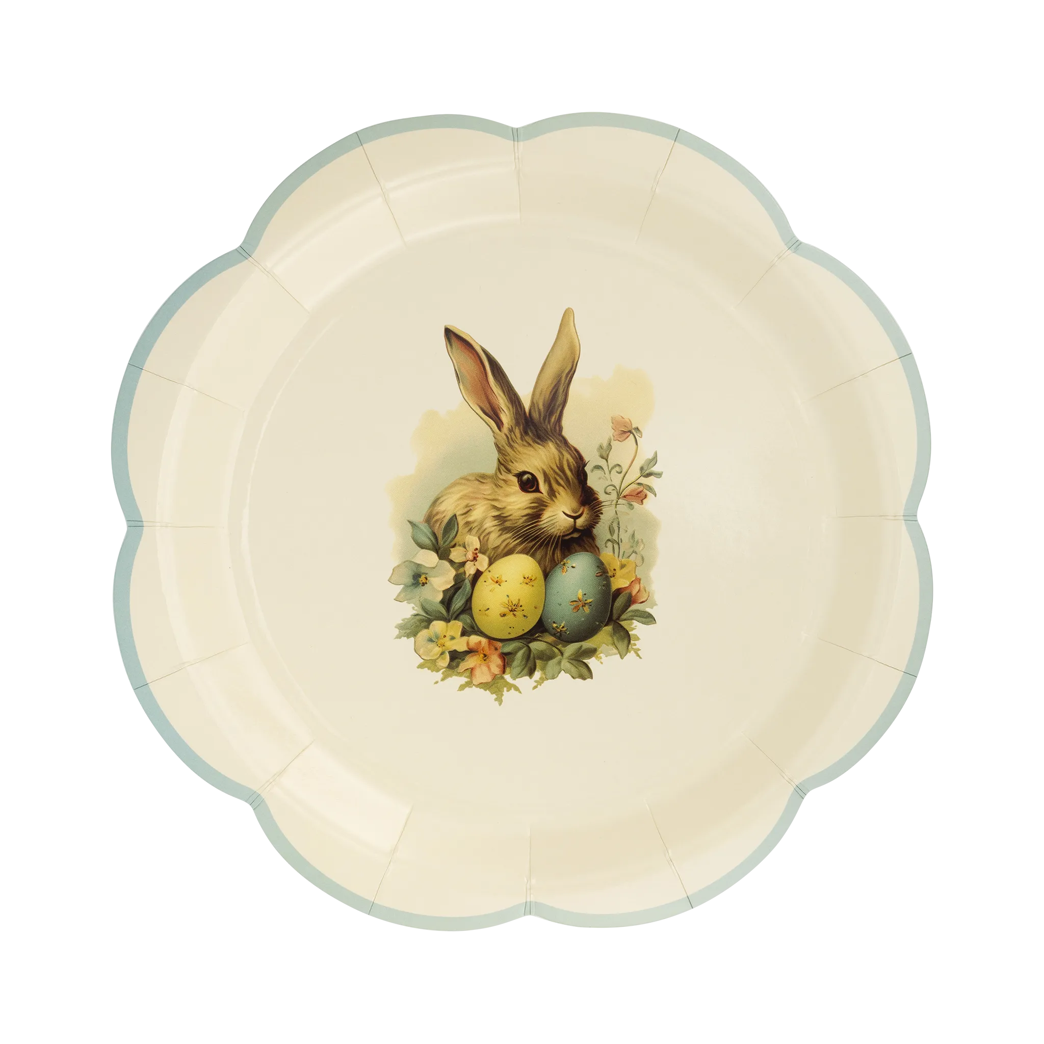 Vintage Easter Paper Plate