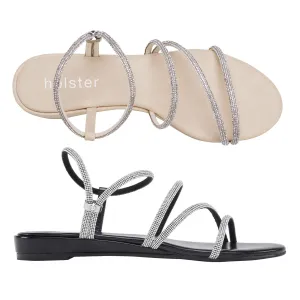Viva Wedge Bundle - Beige/Black