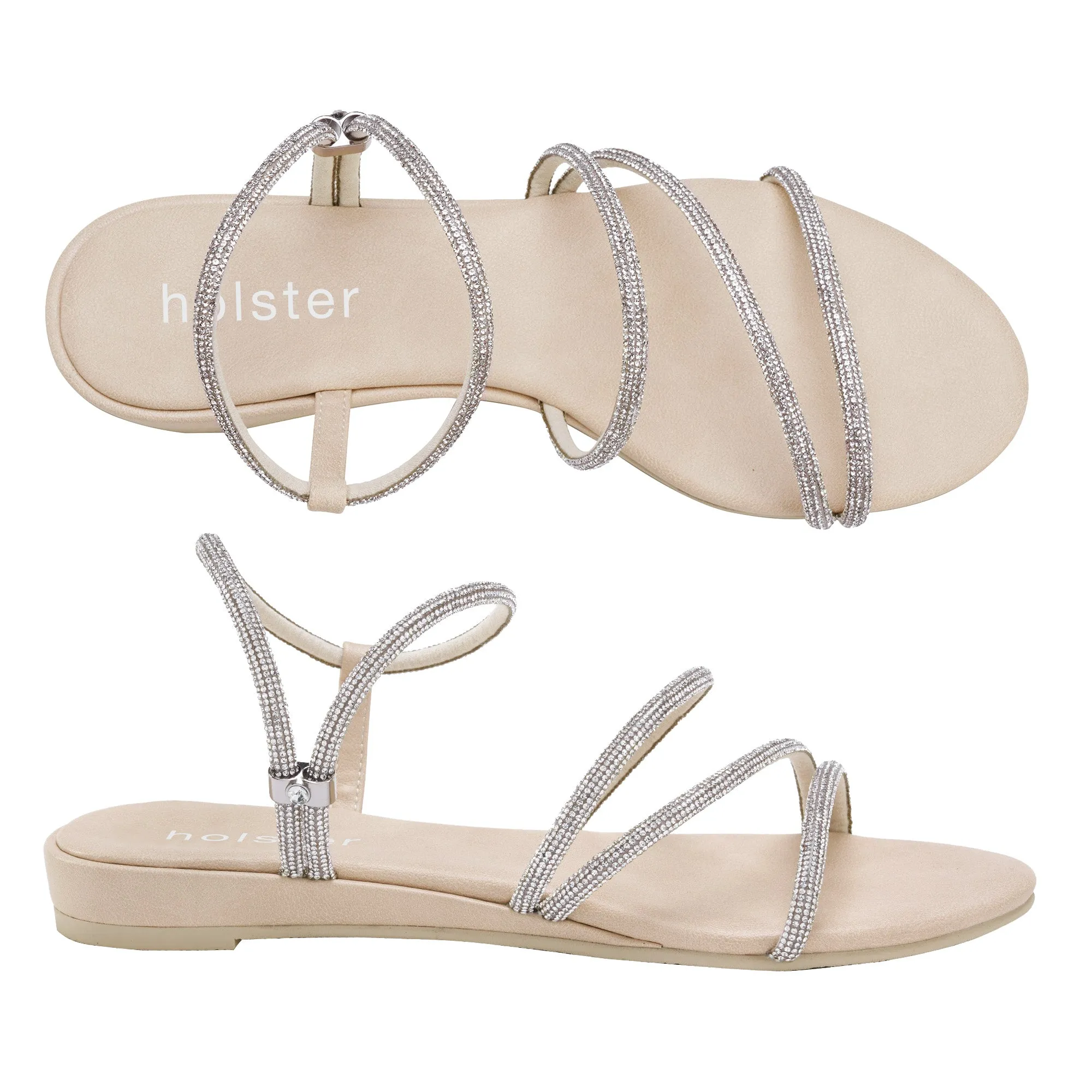 Viva Wedge Bundle - Beige/Black