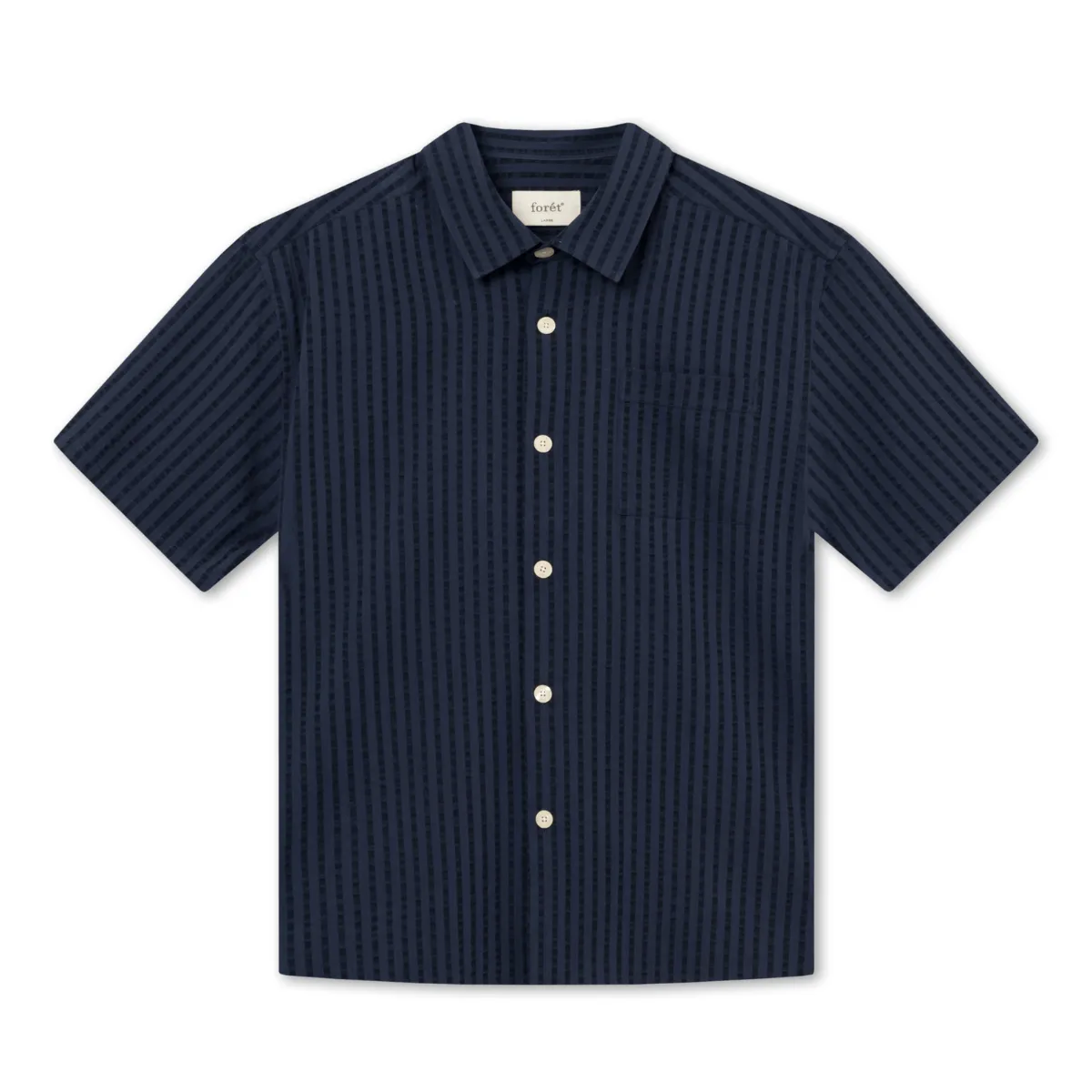 Vole Seerscuker SS Shirt-Navy