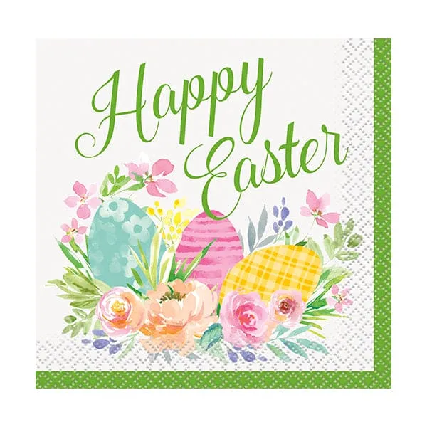 Watercolor Pastel Beverage Napkins 16ct