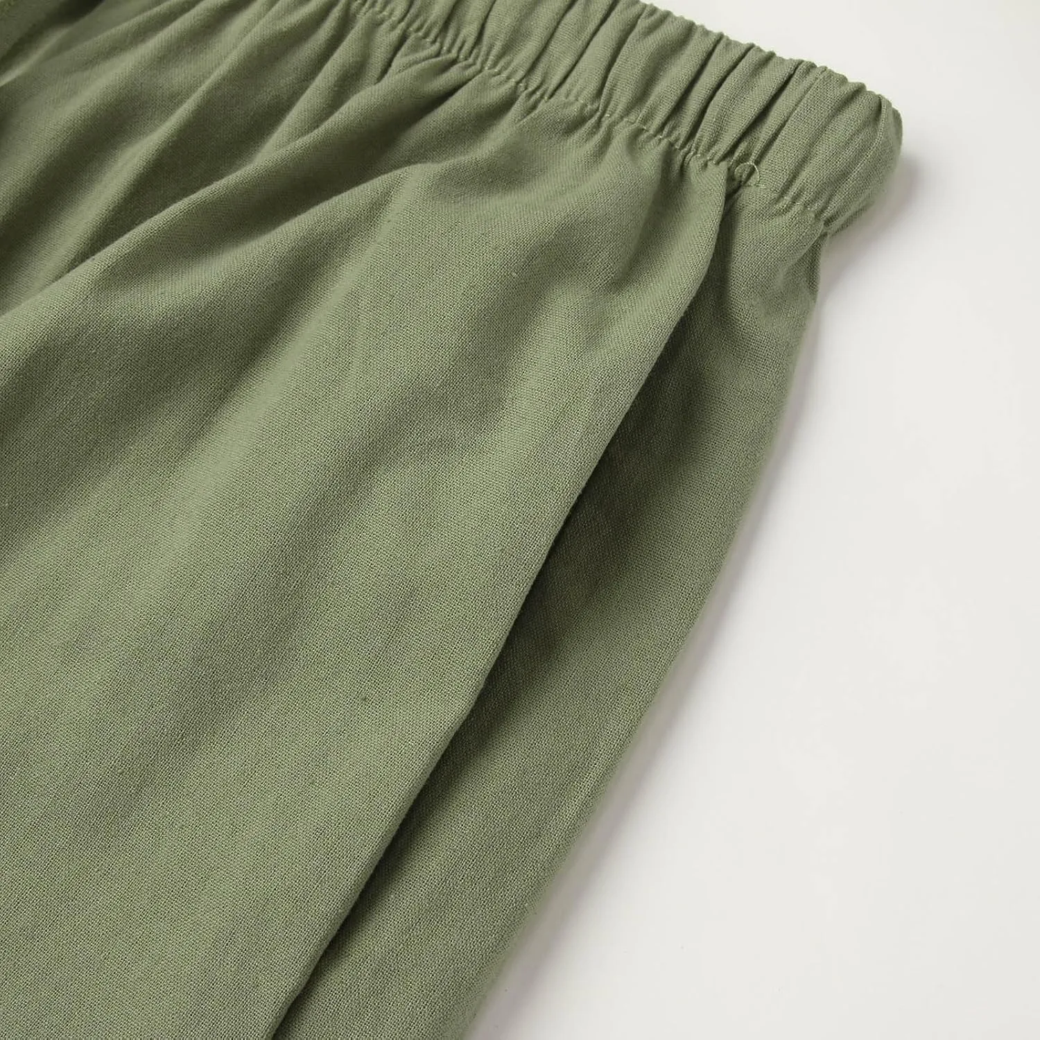 Women Linen Palazzo Pants Winter Satin Sports Jeans with Pockets Fleece Lined Water Resistant