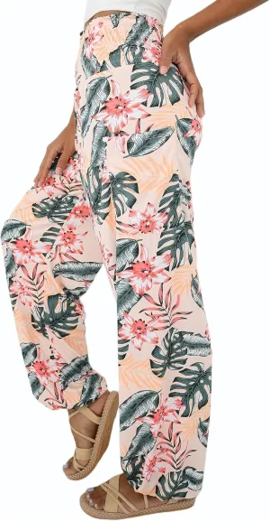 Women's Harem Pants High Waist Hippie Boho Yoga Palazzo Casual with Pockets
