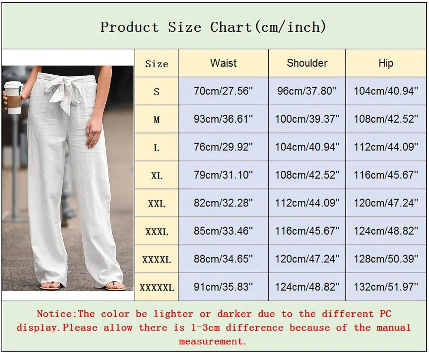 Women's Wide Leg Sweatpants Winter Tailored Sports Palazzo with Pockets Straight Leg Elastic Waist
