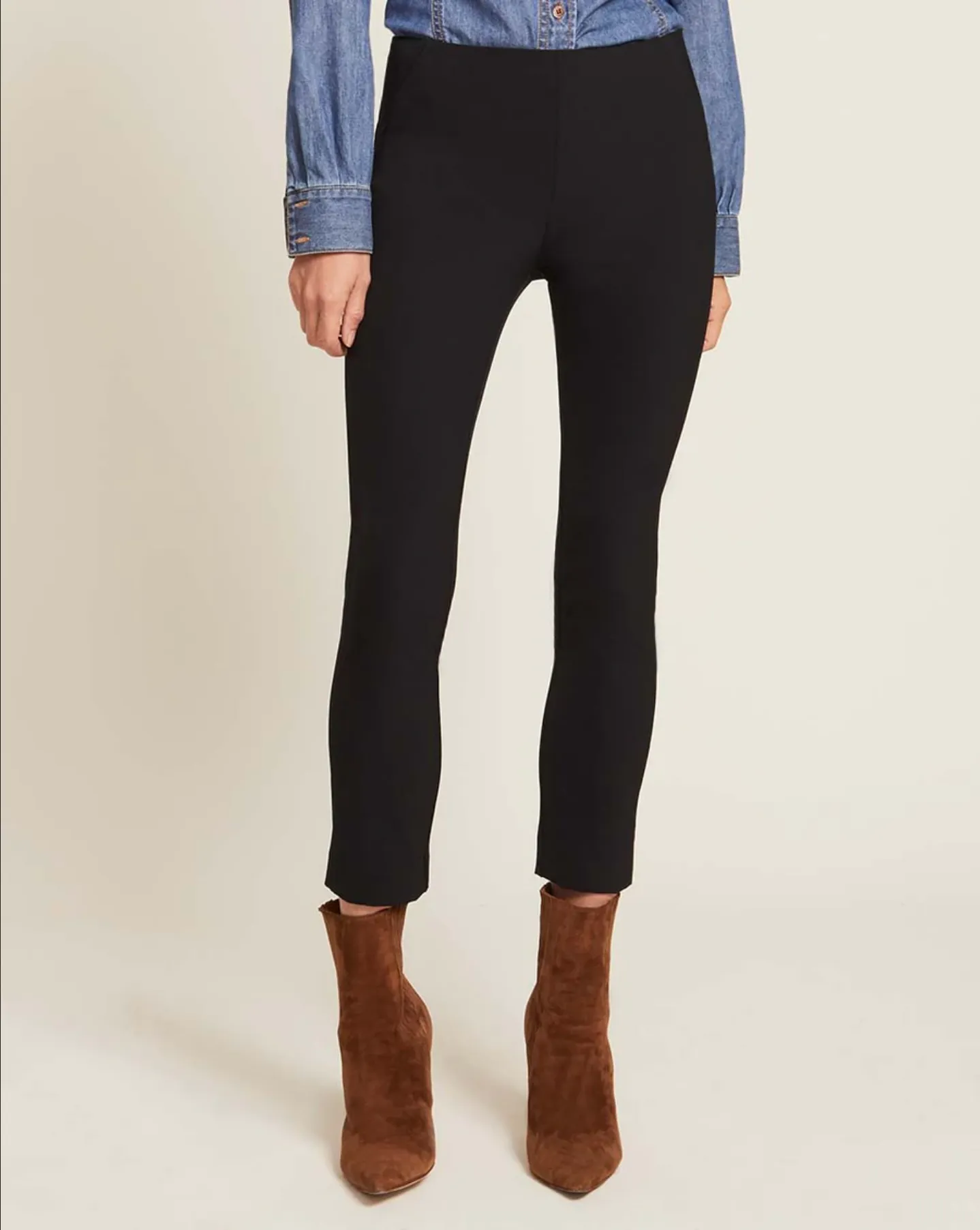 Zip Back Scuba Pant