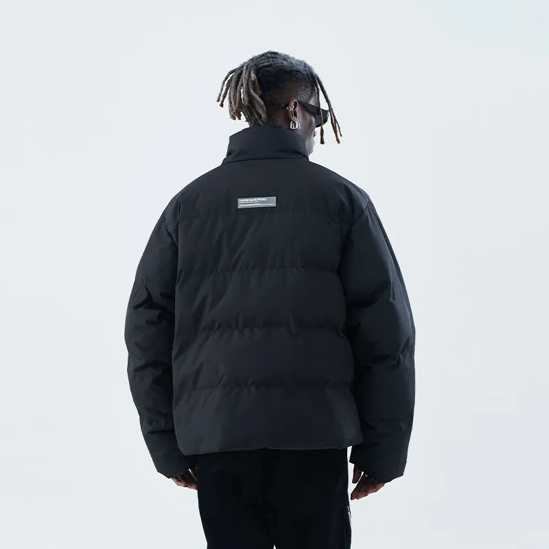 Zipper Layer Down Jacket