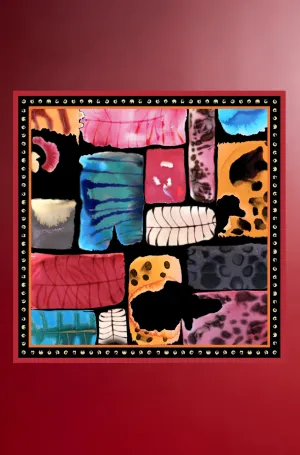 Zoolostamp Silk Iconoscarf